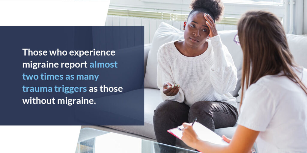 migraine trauma triggers