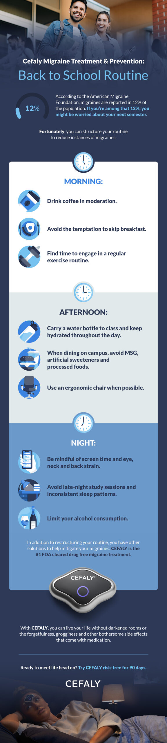 back to school routine