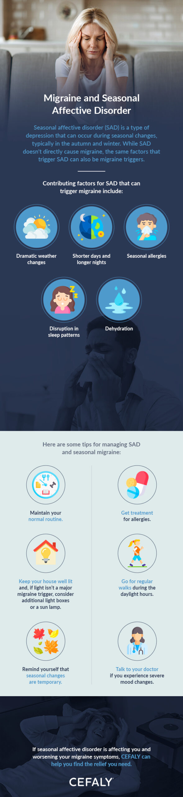 Migraine and Seasonal Affective Disorder Migraine and Seasonal Affective Disorder