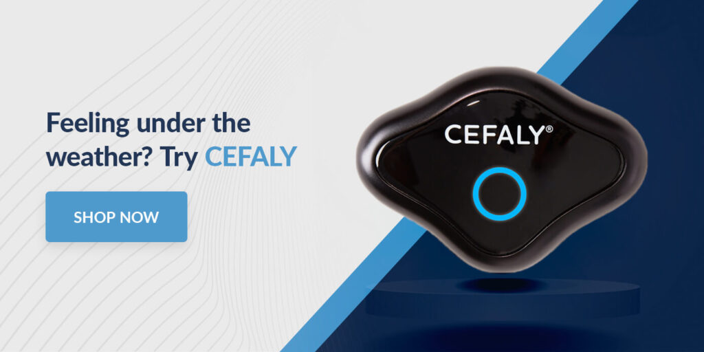 Feeling under the weather? Try CEFALY