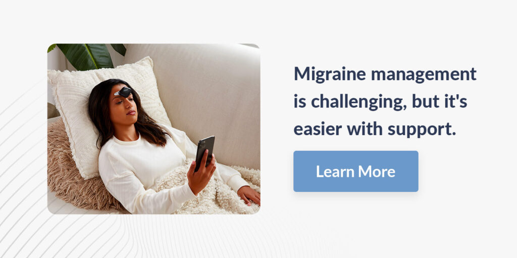 Migraine management is challenging, but it's easier with support