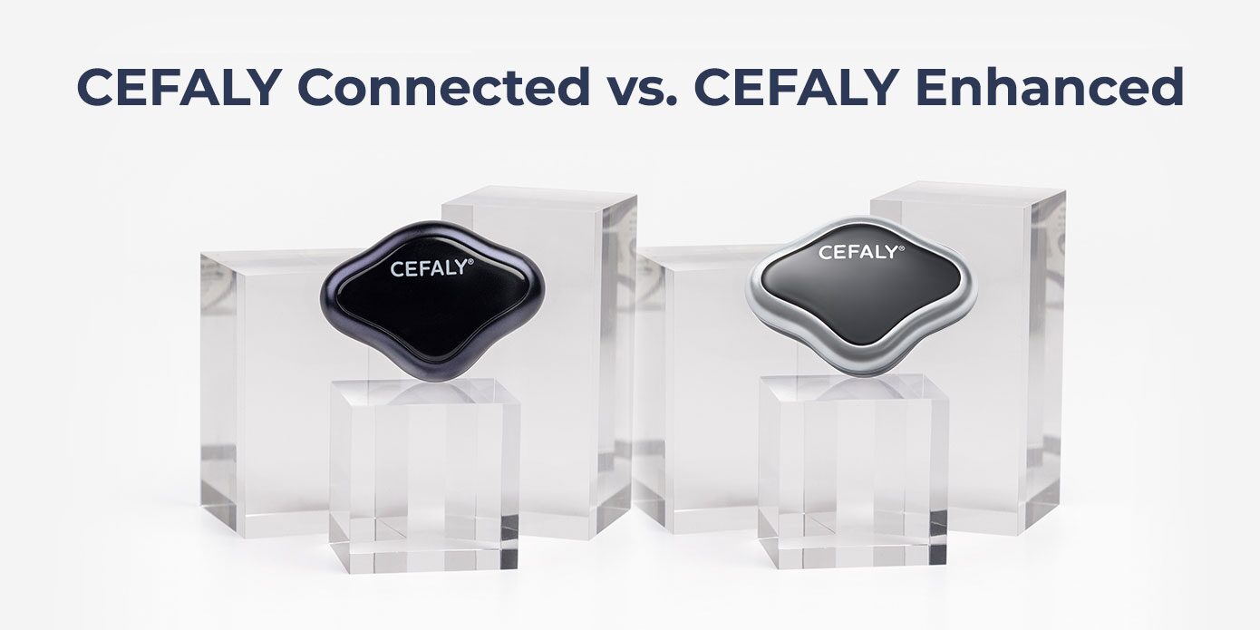 CEFALY Connected vs. CEFALY Enhanced: Which Device is Right for YOU? CEFALY Connected vs. CEFALY Enhanced