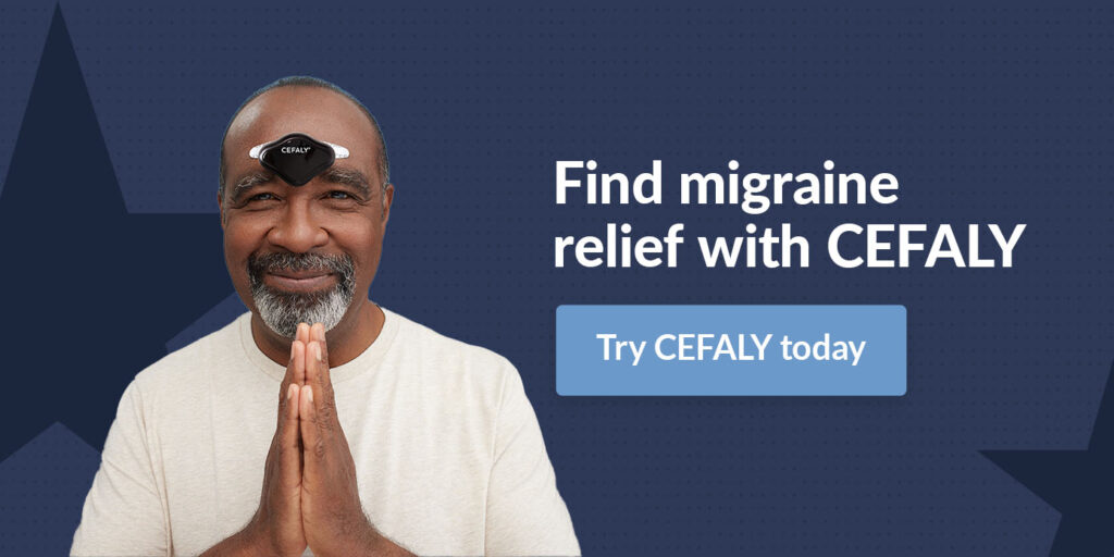 Find migraine relief with CEFALY