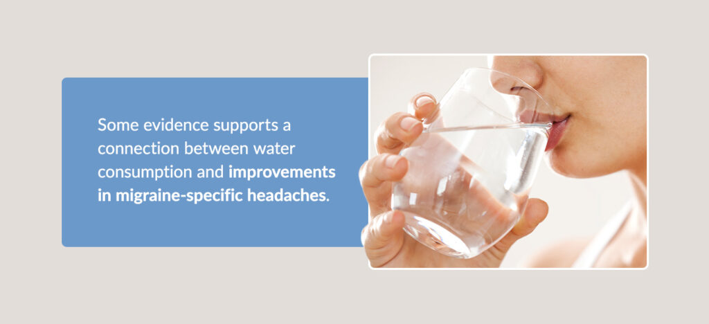 Do electrolytes help migraine?